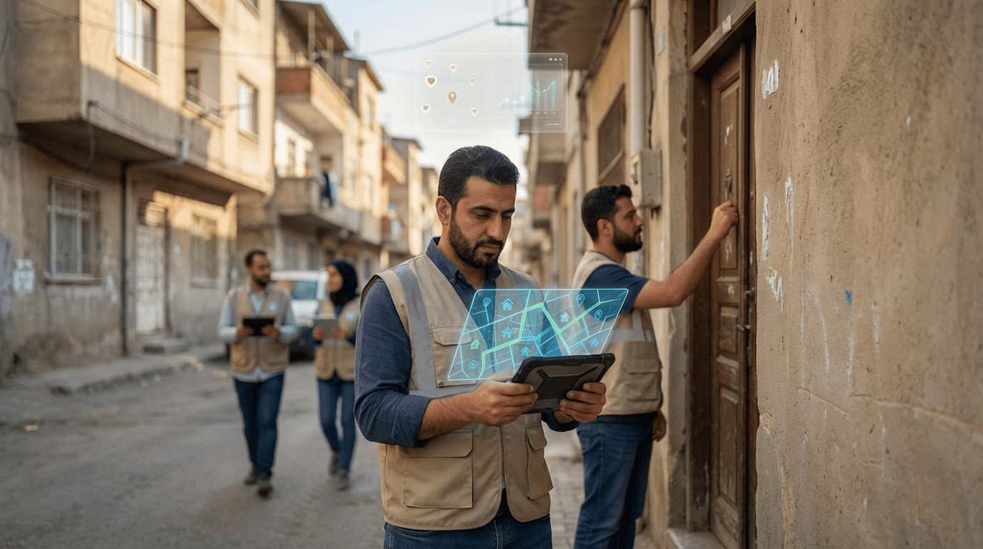 كيف يساعد الذكاء الاصطناعي في إدارة فرق التطوع وحملات الطرق على الأبواب